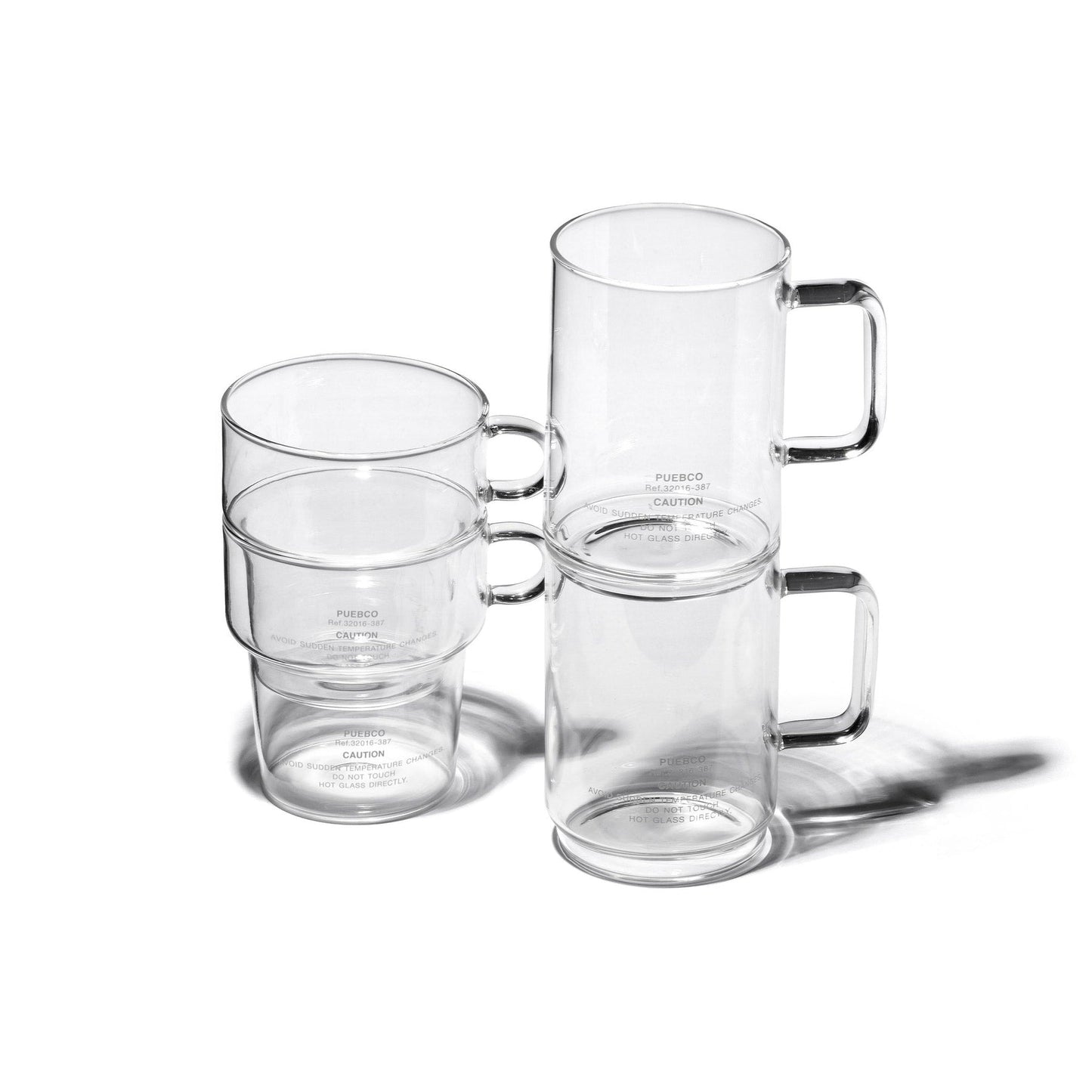 Borosilicate Glass Mug, Stacking (1)