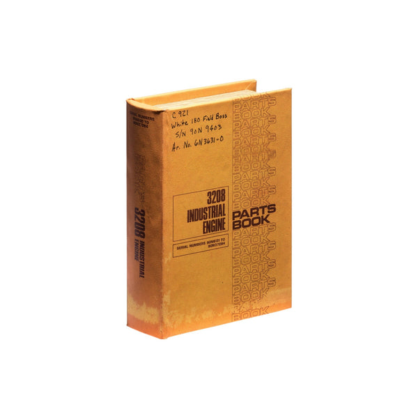 Book Stash Box, Parts Yellow