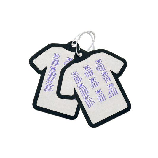 Angel Numbers "Little Tees" Space Freshener