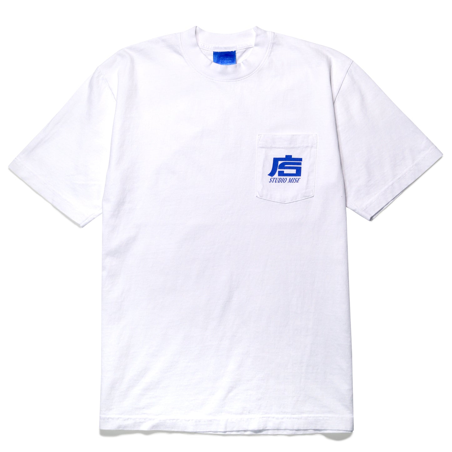 Kanji Logo Pocket T-Shirt in White