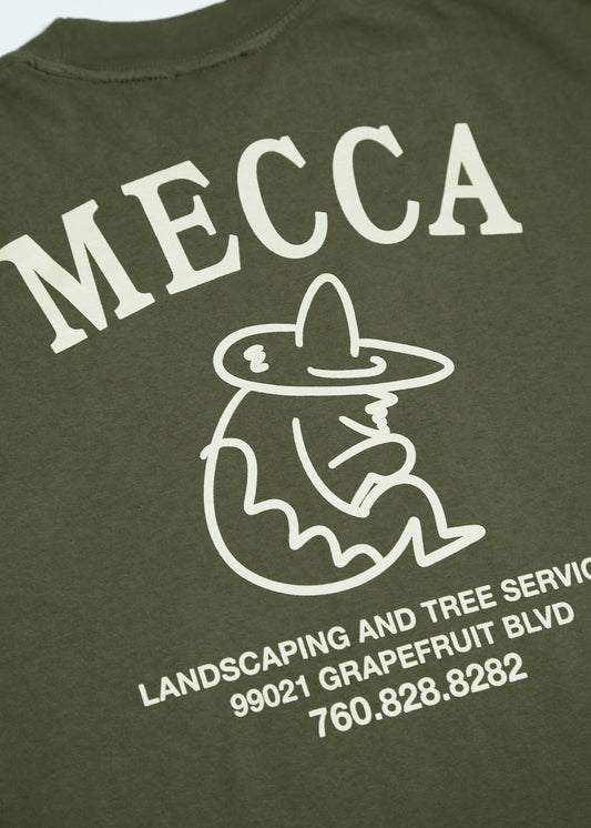 Mecca Landscaping T-Shirt, Olive Drab