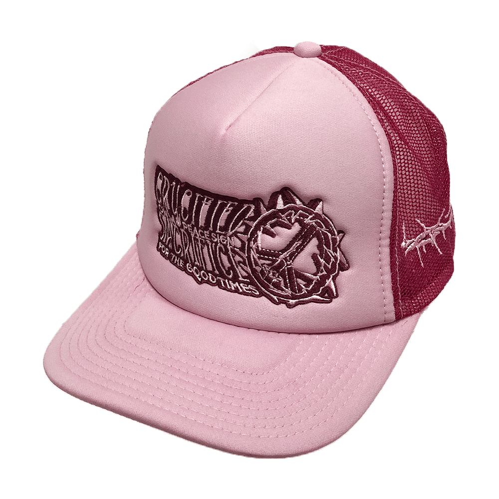 Hippie Christ Superstar Trucker Cap by zarickett