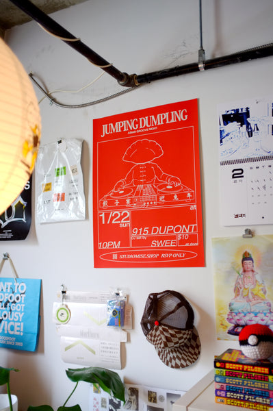 Jumping Dumpling Poster