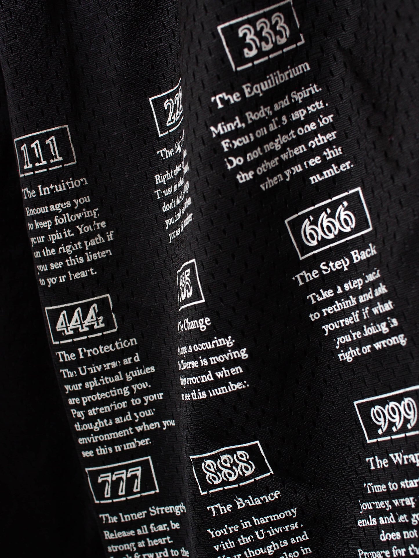 Angel Numbers x Champion Ball Shorts in Black