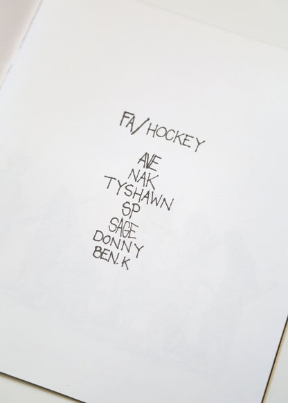 FA/Hockey 2015 Zine