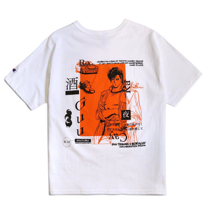 Guu Izakaya x Boracay Anniversary Collaboration T-Shirt, White