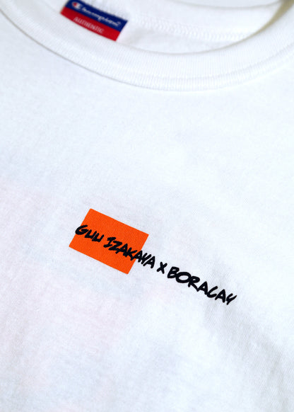 Guu Izakaya x Boracay Anniversary Collaboration T-Shirt, White