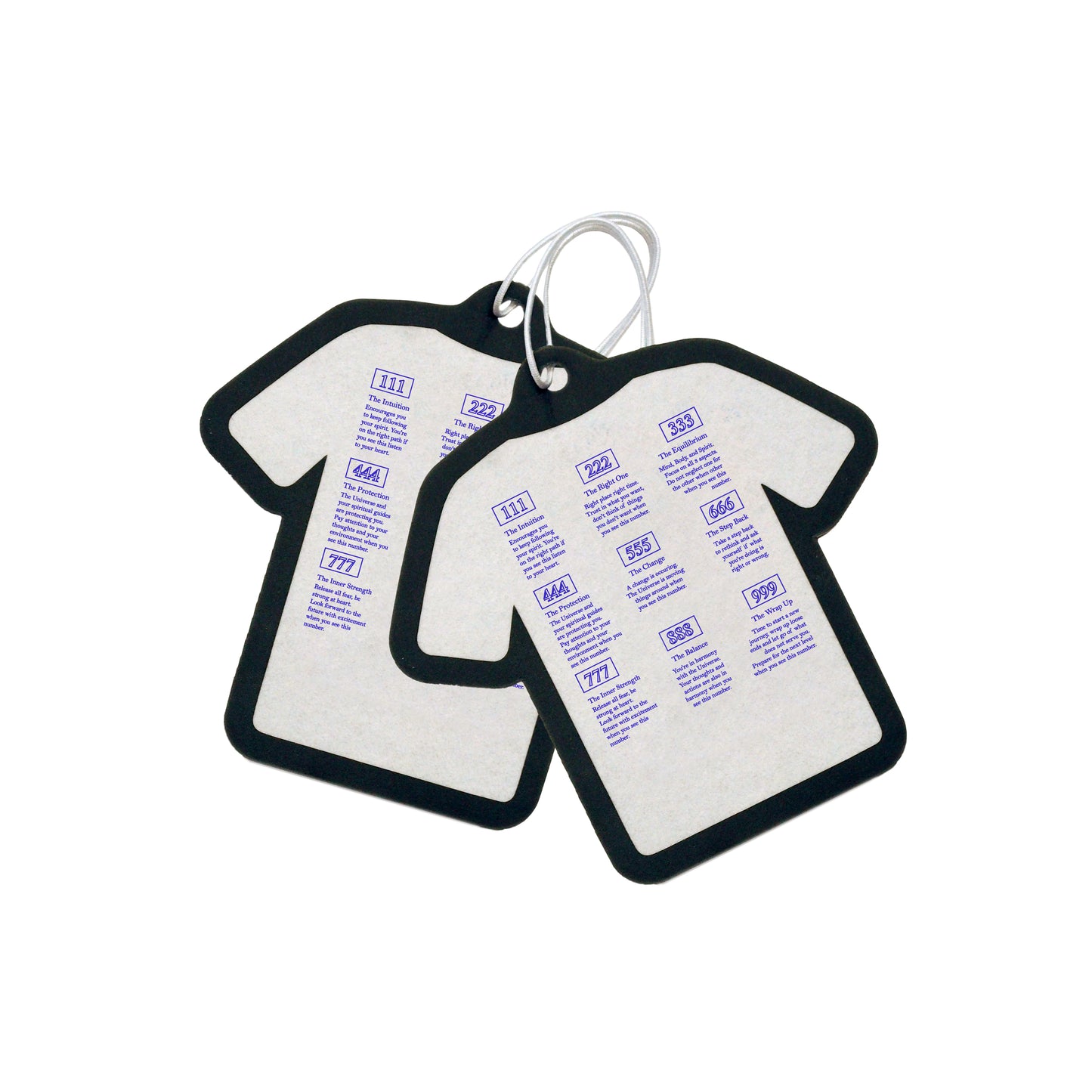 Angel Numbers "Little Tees" Space Freshener