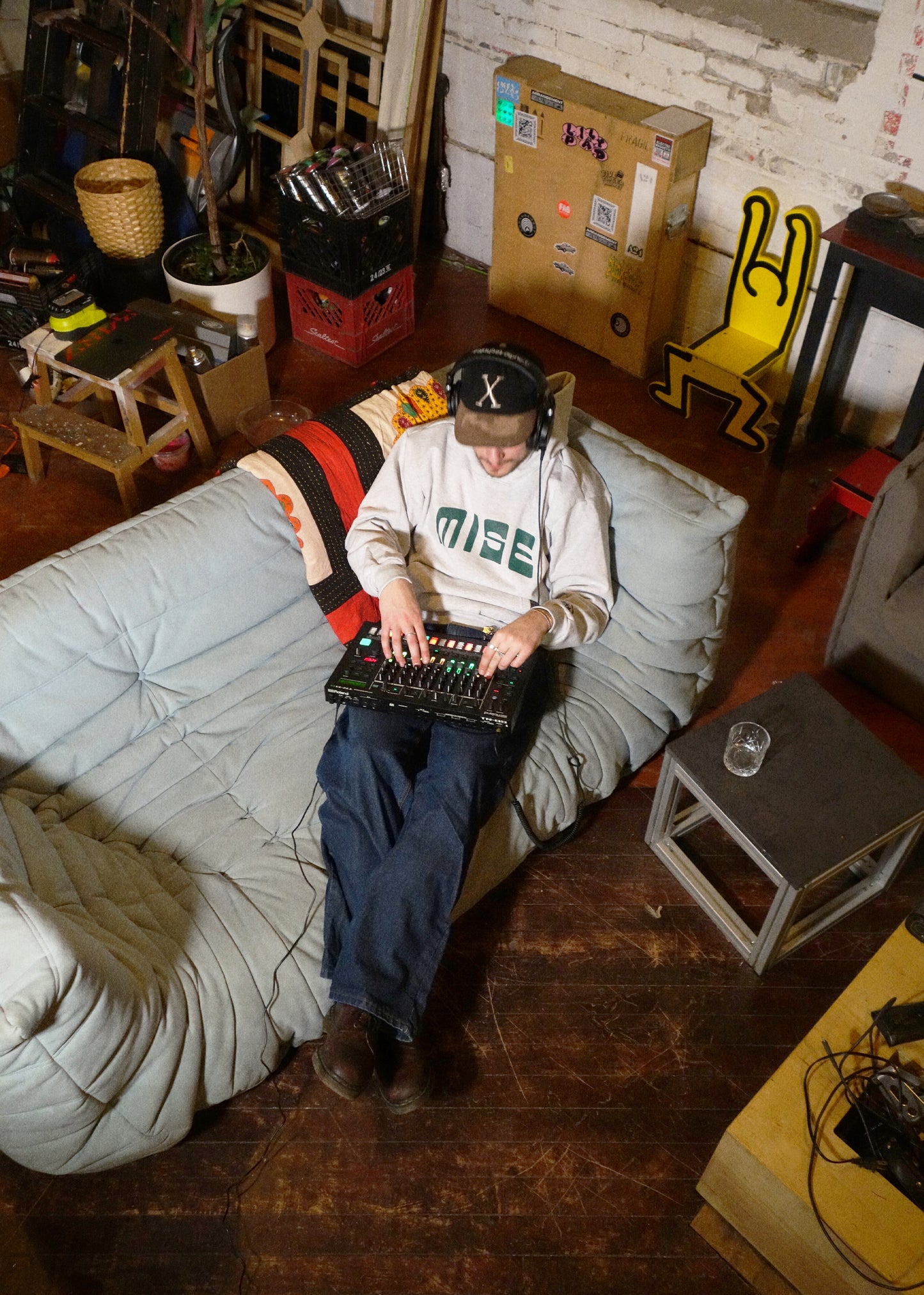 Midori Mise Hoodie, Ash Heather