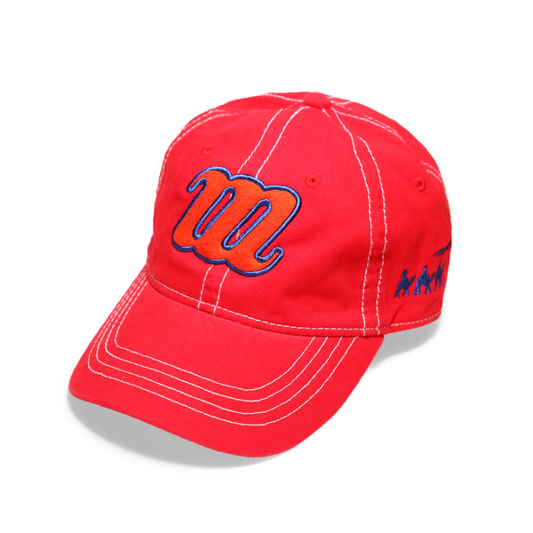 'Mise Wisemen' Minorleague Ball Cap, Red