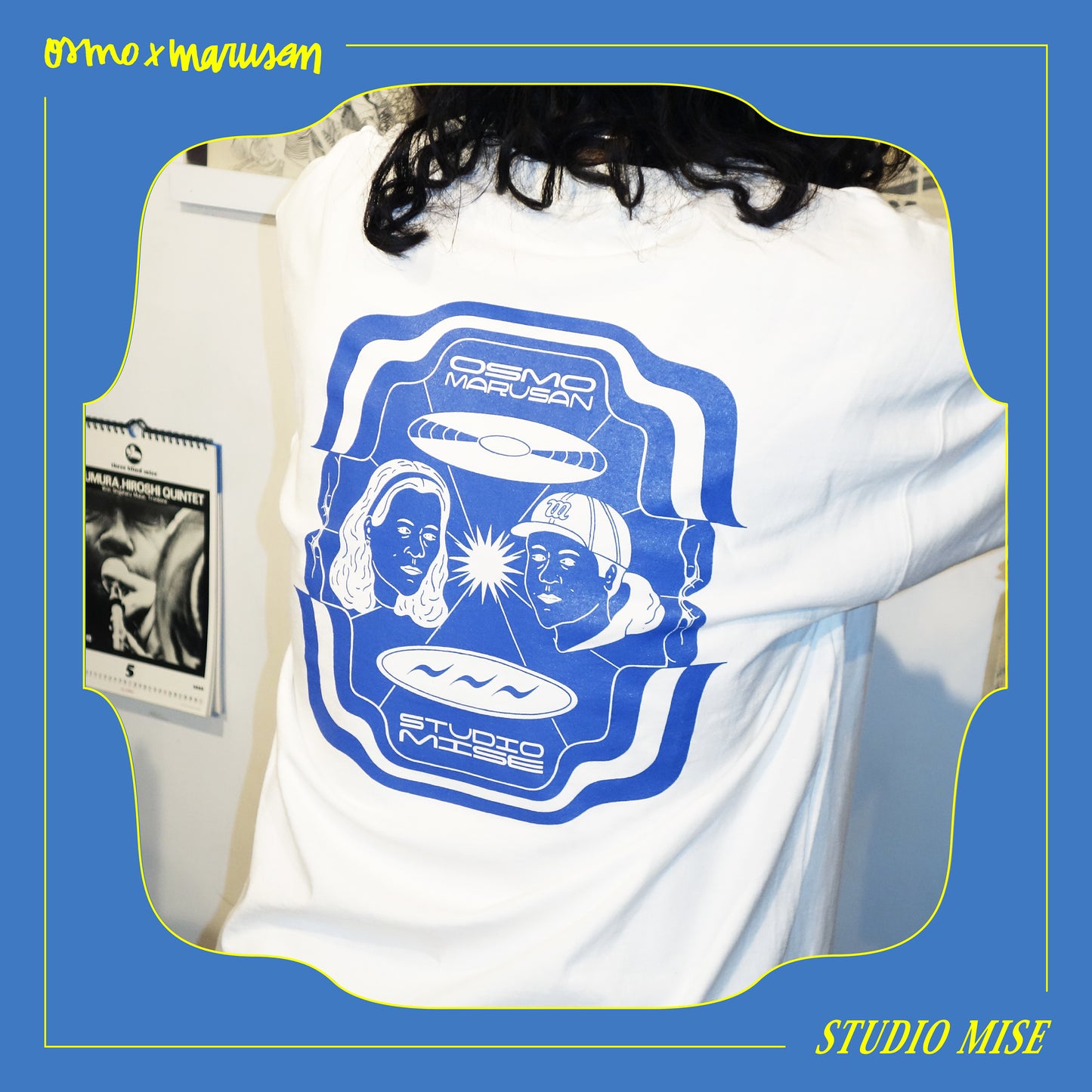 Osmo x Marusan Collab T-Shirt, White