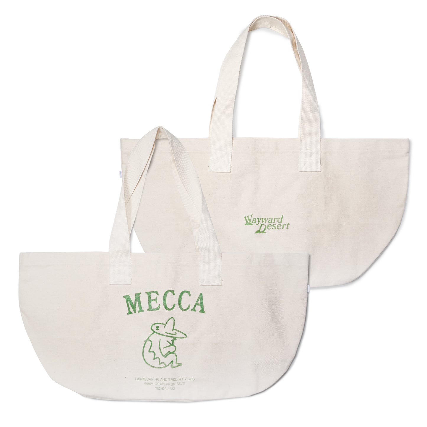 Mecca Landscaping Tote Bag, Natural