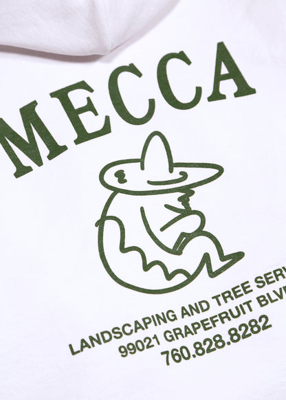 Mecca Landscaping Hood, White