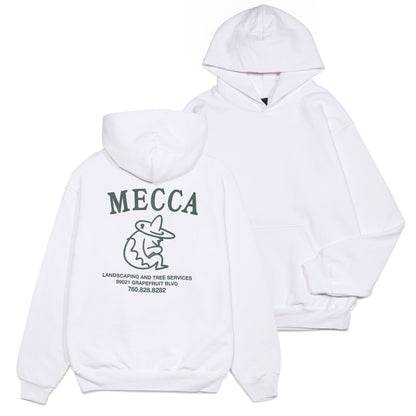 Mecca Landscaping Hood, White