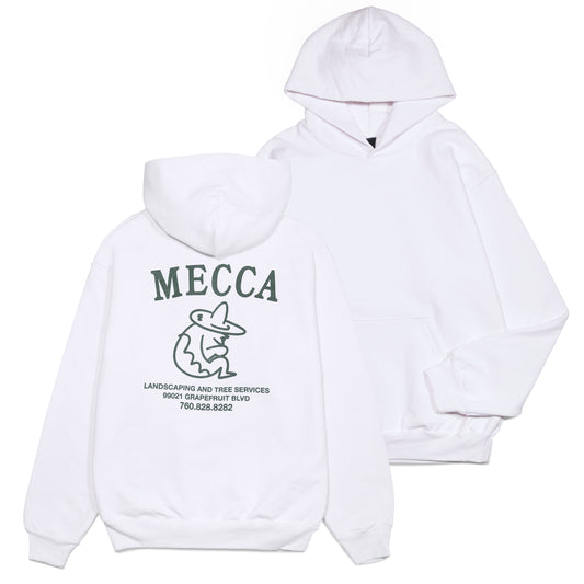 Mecca Landscaping Hood, White