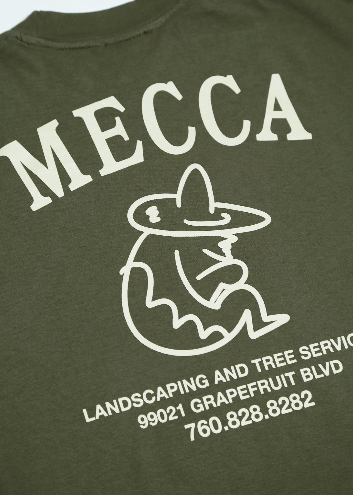 Mecca Landscaping T-Shirt, Olive Drab