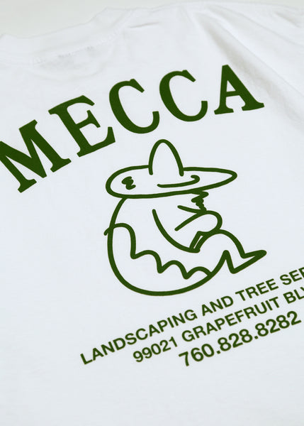 Mecca Landscaping T-Shirt, White