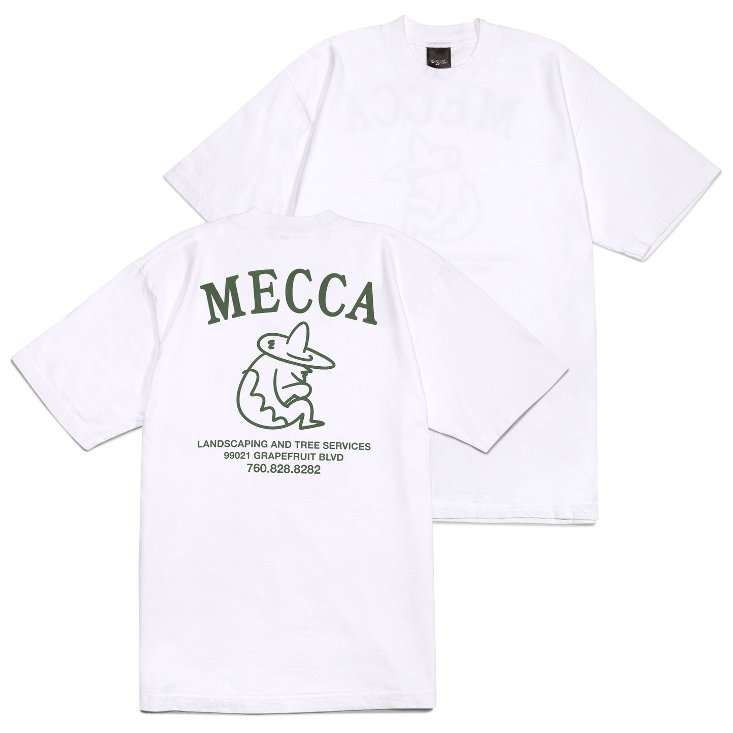 Mecca Landscaping T-Shirt, White