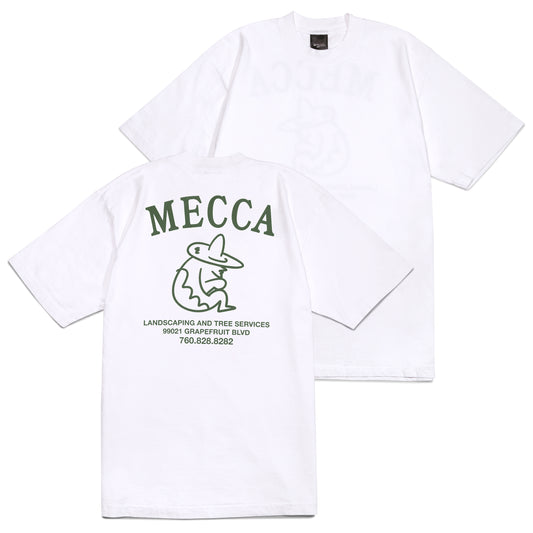 Mecca Landscaping T-Shirt, White