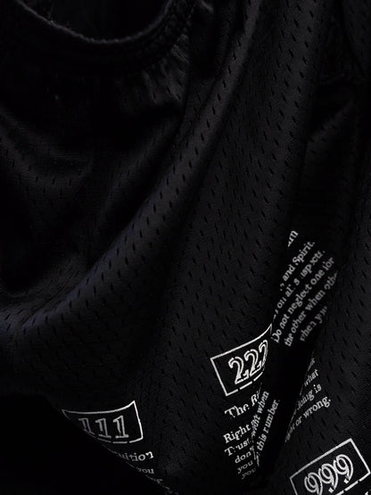 Angel Numbers x Champion Ball Shorts in Black