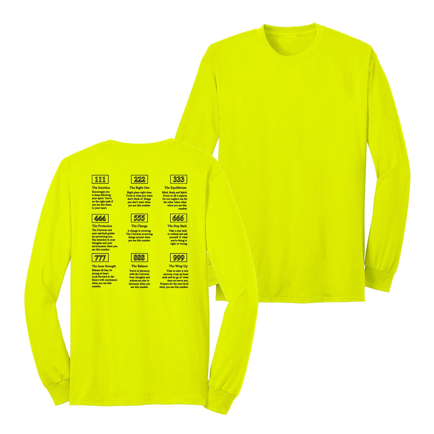 Angel Numbers Longsleeve