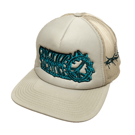 Hippie Christ Superstar Trucker Cap by zarickett
