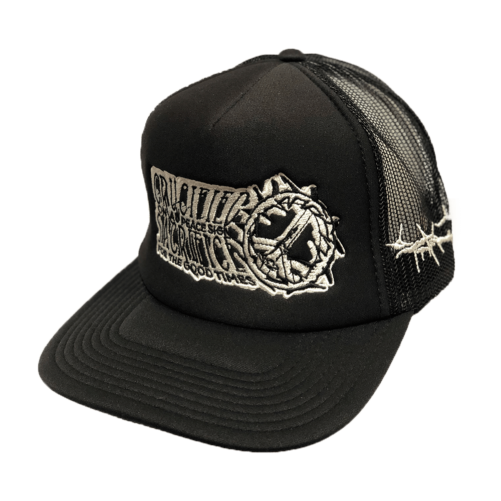 Hippie Christ Superstar Trucker Cap by zarickett