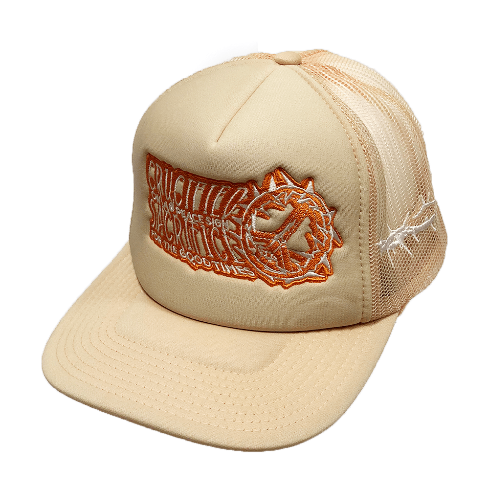 Hippie Christ Superstar Trucker Cap by zarickett