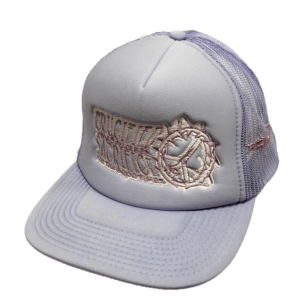 Hippie Christ Superstar Trucker Cap by zarickett