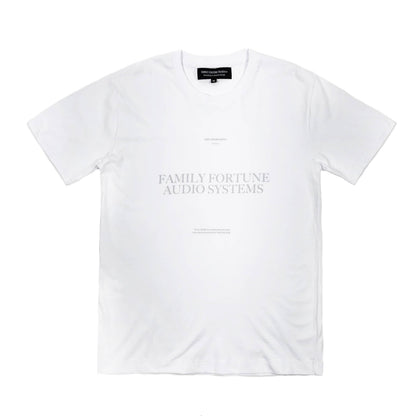 Audio Systems T-Shirt, White