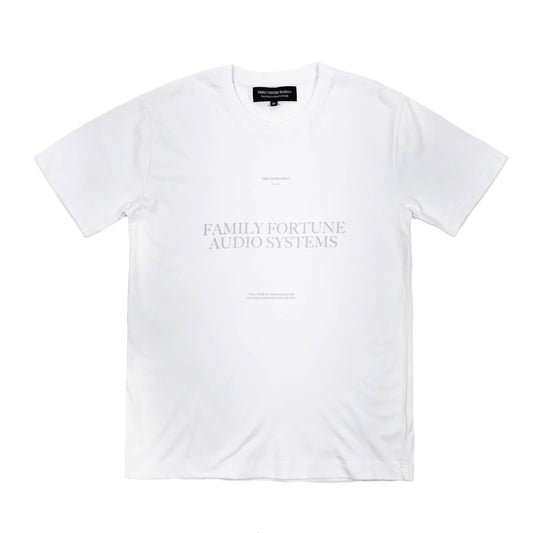 Audio Systems T-Shirt, White