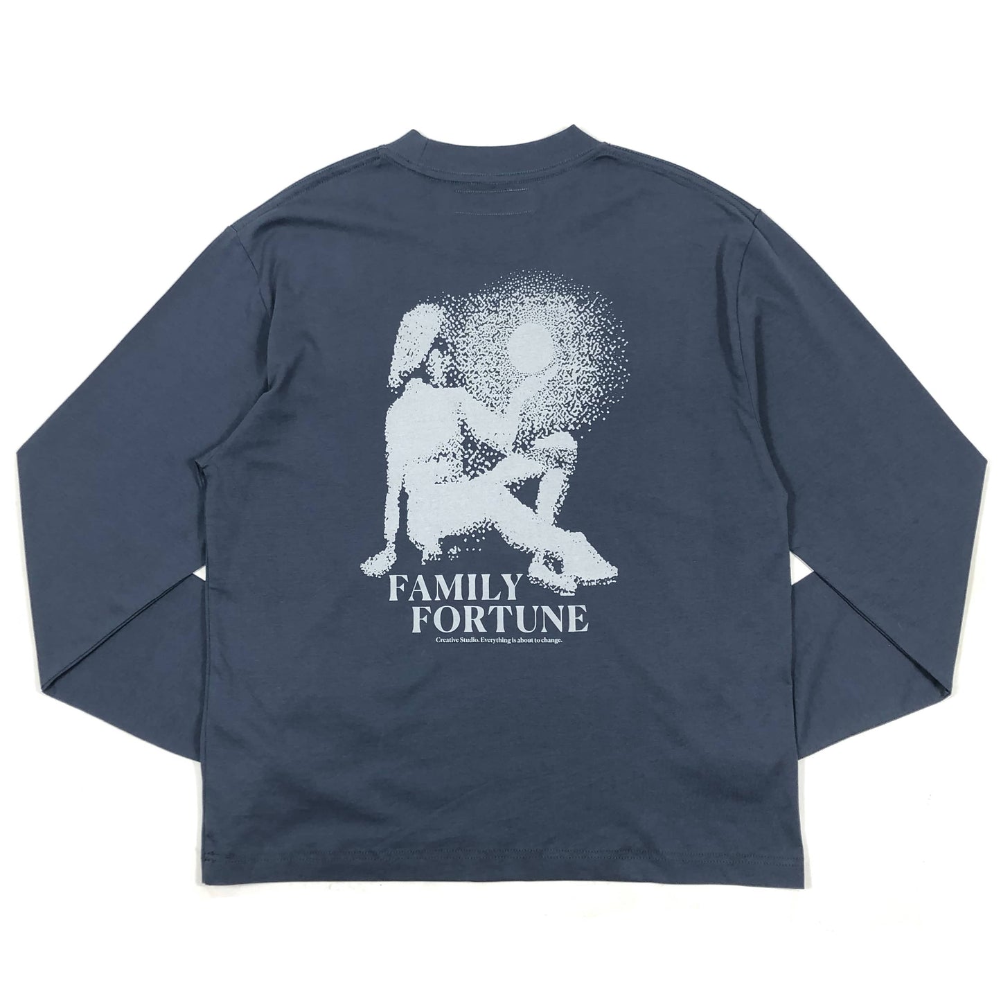 Enlighten Longsleeve, Petrol Blue
