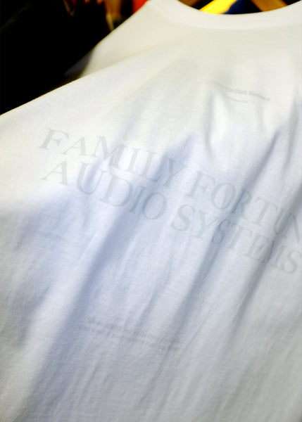 Audio Systems T-Shirt, White