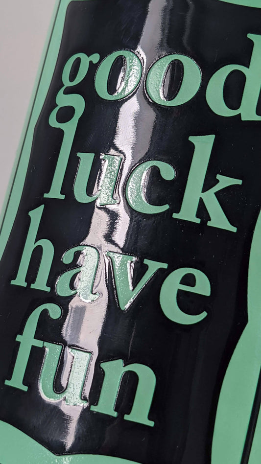 GLHF GIow in the Dark 32oz Nalgene Bottle x itsovermatter