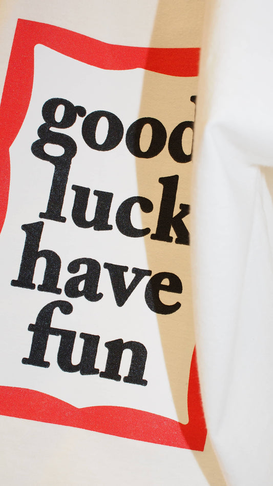 GLHF T-Shirt x itsovermatter in White