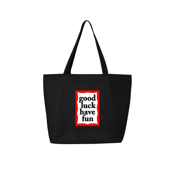 GLHF Tote x itsovermatter in Black