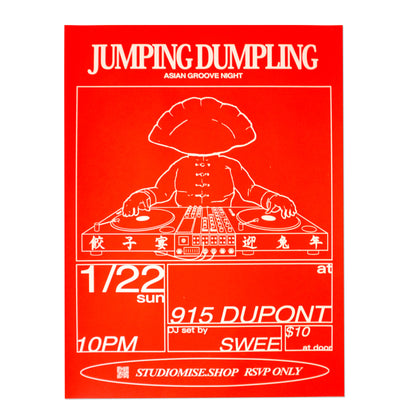 Jumping Dumpling Poster