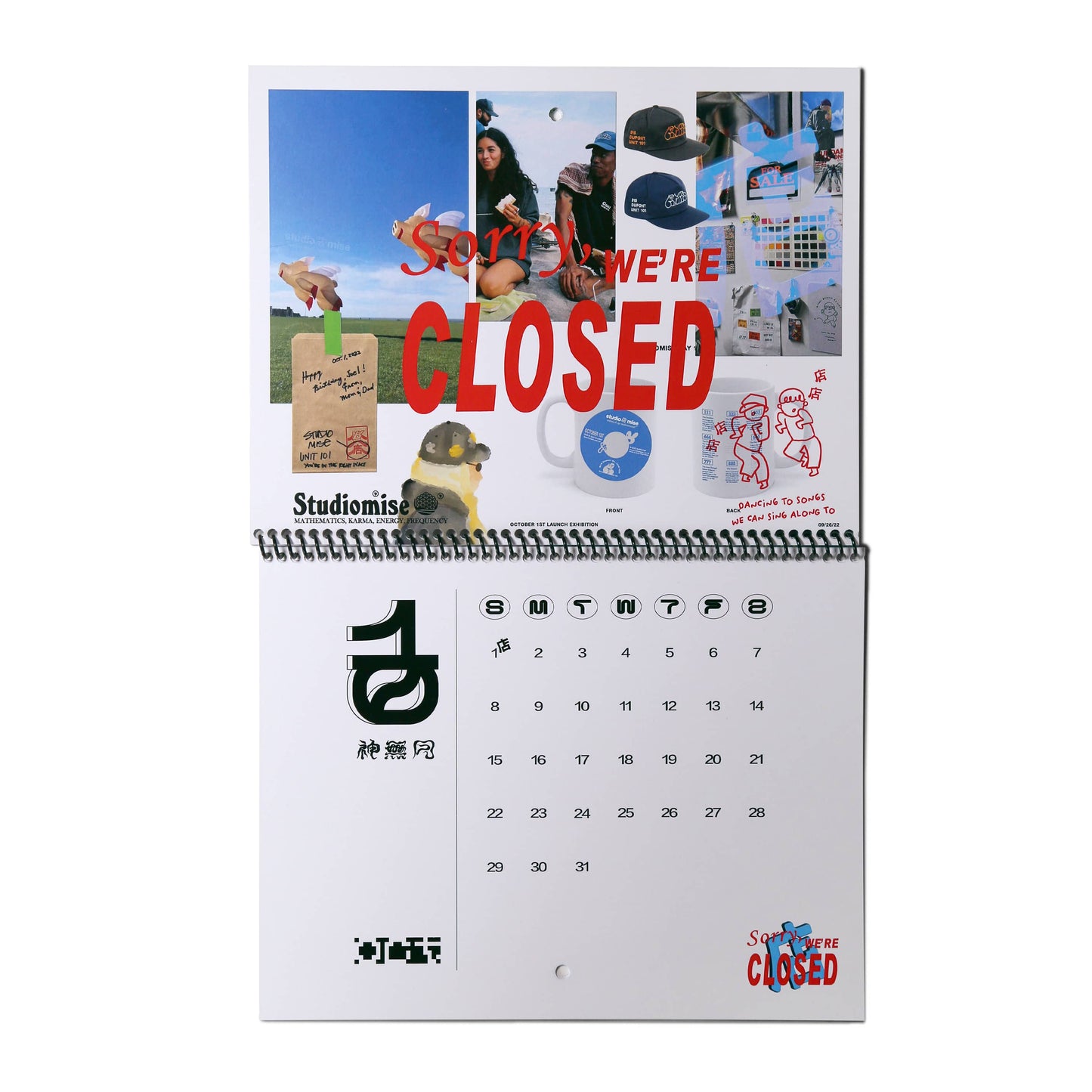Studio Mise &Peers, Calendar 2023